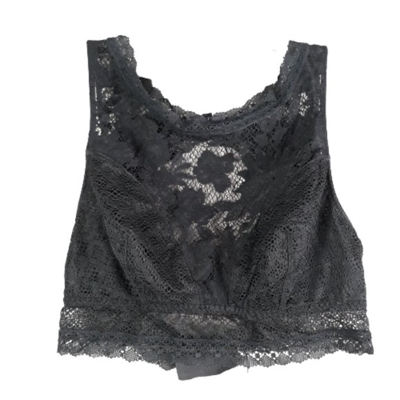 Victoria's Secret Other - Victoria's Secret Black Lace Bralette Unpadded Size S/P/Ch C75